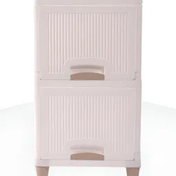 Sasimo White Set of 2 Water Resistant Multi-Utility Organisers image 2
