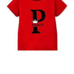 Boys Printed Cotton Blend Regular T Shirt (Red, Pack of 1)-81