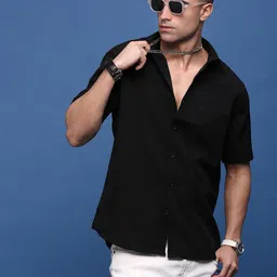 SHOWOFF Men Standard Slim Fit Opaque Casual Shirt-image-116