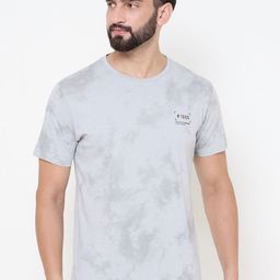 Duke Men Graphic Printed Round Neck Cotton T-shirt-image-134