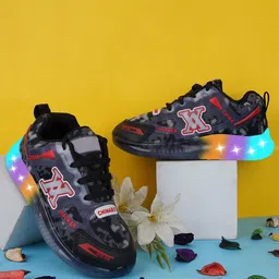LMG Lifestyle Kids Lightweight LED Lace-Ups Sneakers-image-89