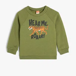 Koton Boys Typography Printed Sweatshirt-picture-18