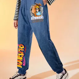 BAESD Boys Printed Joggers Trousers-image-42