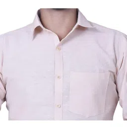 Men Regular Fit Self Design Spread Collar Casual Shirt-image-24