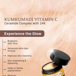 HERBS & GREENS Kumkumadi Vitamin C Ceramide Complex With 24K Gold - 50 g image 3