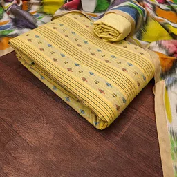 MANVAA Geometric Woven Design Cotton Jacquard Unstitched Dress Material-image-89