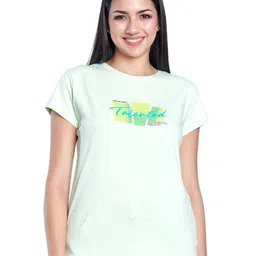 Sonari Typography Printed Round Neck Tshirt-image-10