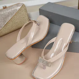 Walkfree Women Open Toe Block Heel Sandals-21