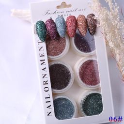 Cameleon Set of 6 Nail Art Decoration Kit -#06-45