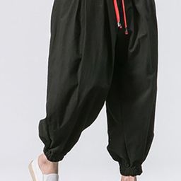 StyleCast x Revolte Men Loose Fit Pleated Chinos Trousers-picture-48