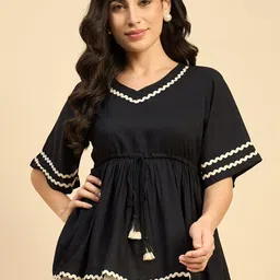 Azira Kimono Sleeve Empire Top-picture-10
