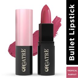 Orgatre MoodBliss Creamy Matte Long Lasting Bullet Lipstick- Tropical Parfait-17