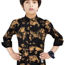 MADE IN THE SHADE Unisex Kids Floral Printed Casual Shirt-image-88