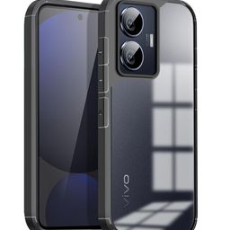 Karwan Solid Vivo T1 44W 5G Shockproof Bumper Back Case-image-86