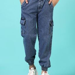 V-Mart Boys Light Fade Mid-Rise Stretchable Jeans-image-88
