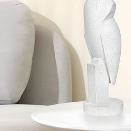 Cortina Decorative Showpiece White Owl Birds & Animals Figurine Showpiece-image-14
