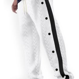 StyleCast x Revolte Men Striped Easy Wash Trousers-picture-11