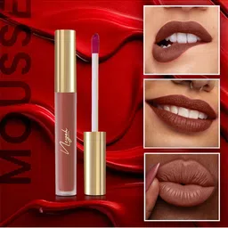 Neyah Luxe Matte Long Lasting Smudge Proof Liquid Lipstick - 2 ml - Mauve 107 image 5