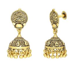 Raj And Deb Gold-Plated Brass Earrings-image-56