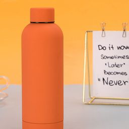 Little Surprise Box LLP Orange & Black Stainless Steel Water Bottle-1 L-image-50
