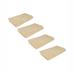 Black gold Yellow & White 4 Striped Other 300 GSM Bath Towel-image-99