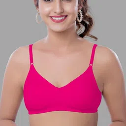 BRIDA LADIES INNERWEAR Women Organic Cotton Medium Coverage Solid T-shirt Bra-16