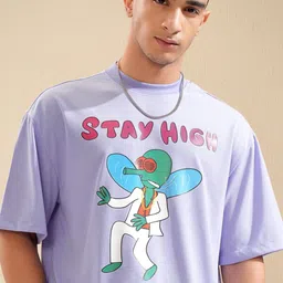 HIGHLANDER Men Printed Raw Edge T-shirt-picture-46