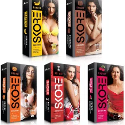 Dotted ( Banana, Cherry, Chocolate, Not out, Orange ) Condom-32