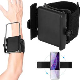 FKU Sports Wristband Band Phone Holder Mount Armband for Running Hiking Cycling Mobile Holder-14