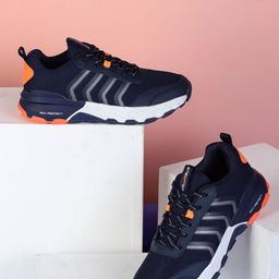 Columbus Men Mesh Running Non-Marking Sports Shoes-picture-40
