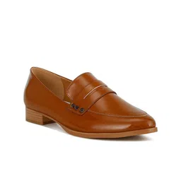 RAG & CO Women Patent Leather Loafers-image-91