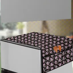 The Furnishing Tree Purple Printed Refrigerator Cover-image-64