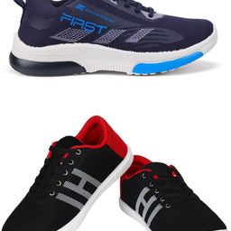 Spotwalk Men Mesh Running Shoes-image-48