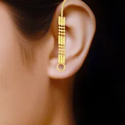 DIVASTRI Teardrop Shaped Ear Cuff Earrings-image-38