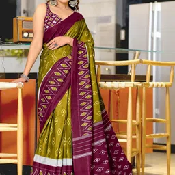 KALINI Designer Block Print Saree-picture-12