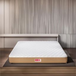 USHA SHRIRAM Beige & White Aero Cool Gel Orthopedic Quilted Single Size Mattress-image-89