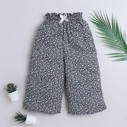 The Magic Wand Girls Floral Printed Trousers-image-117