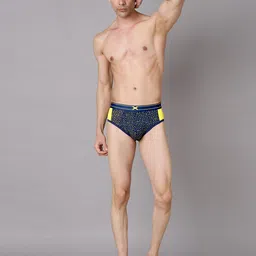 FRENCHIE X-Lit Leopard Printed Mositure Wicking Stretchable Tencel Micro Modal Briefs image 3