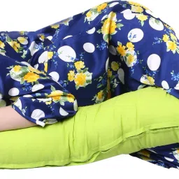 Polyester Fibre Solid Pregnancy Pillow Pack of 1-image-16