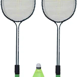 3 Piece Shuttle, Double Shaft Badminton Racquets Multicolor Strung Badminton Racquet-picture-35