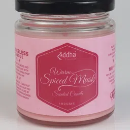 Shraddha Creation Set of 2 Pure Soy Wax Scented Jar Candles image 3