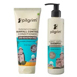 Pilgrim Set of Redensyl & Anagain Hairfall Control Shampoo & Conditioner- 400ml-23
