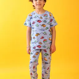 Anthrilo Boys Printed Night suit-24