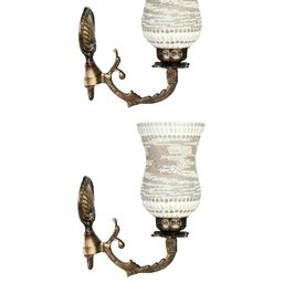 SOMIL White Glass Cylinder Printed Wall Lamps-image-76