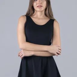 Keepfit Plus Size Padded Swimdress With Shorts-image-45