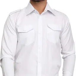 Men Regular Fit Solid Formal Shirt-image-69