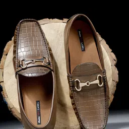 Bata Men Textured Slip On Loafers-image-79