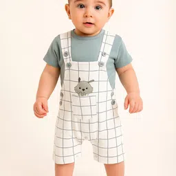 BURBN Infant dungarees, Comfortable dungarees for babies-24