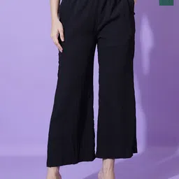 Moda Rapido Women Pack of 2 Relaxed High-Rise Trousers-picture-31