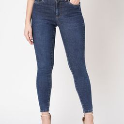 Kraus Jeans Women Skinny Fit High-Rise Light Fade Jeans-picture-17
